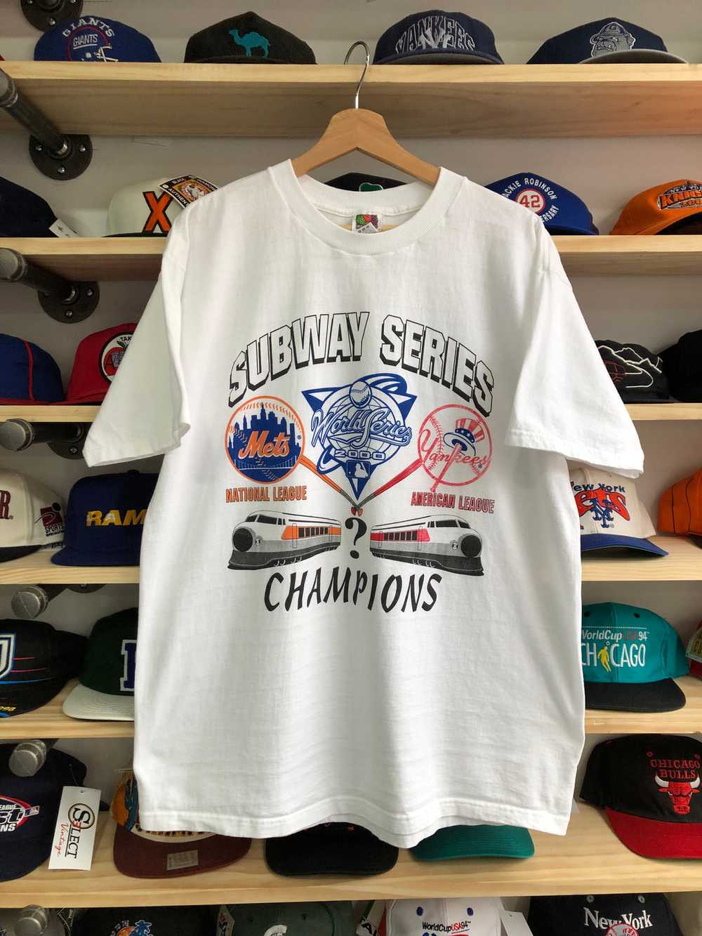 Vintage 2000 Subway Series World Series Tee Size … - image 1