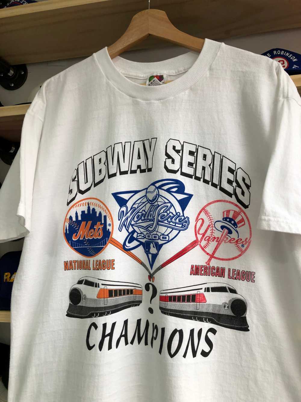 Vintage 2000 Subway Series World Series Tee Size … - image 2