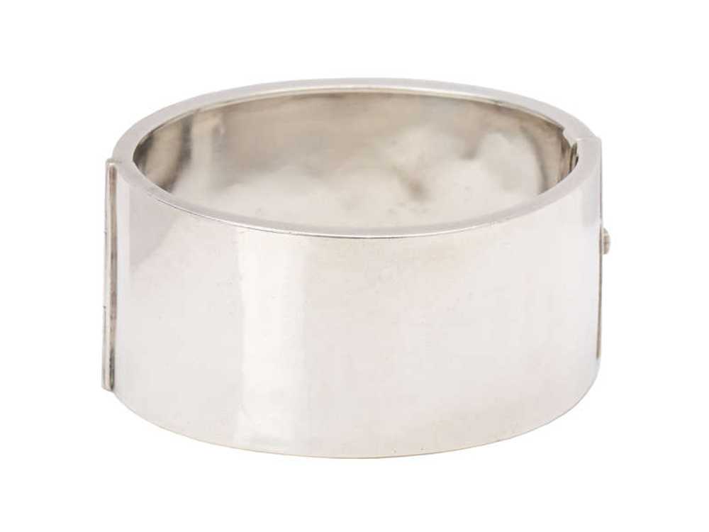 Aesthetic Movement Gold & Silver Wide Bangle - image 7