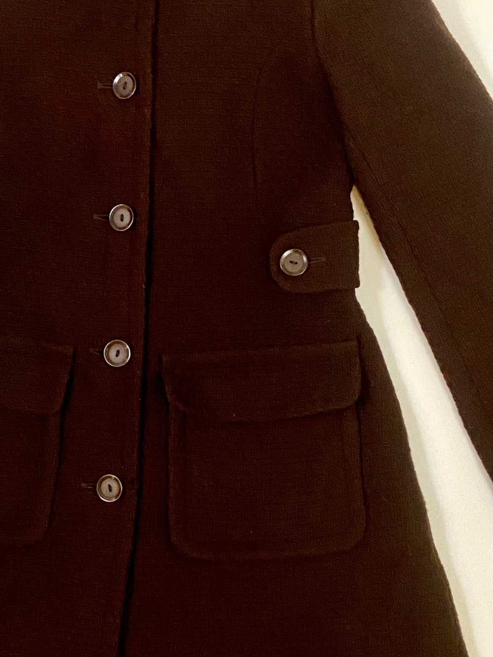 Moda international brown coat - image 2