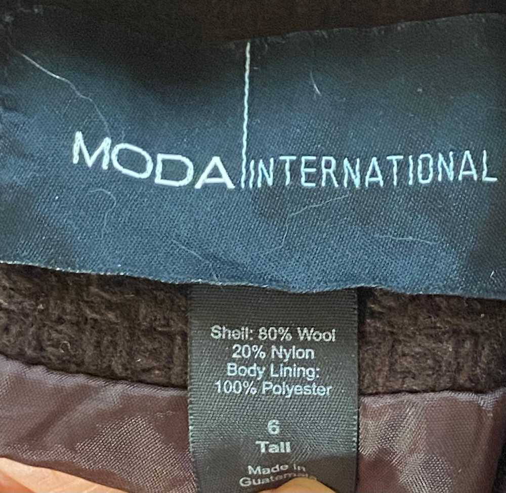Moda international brown coat - image 7
