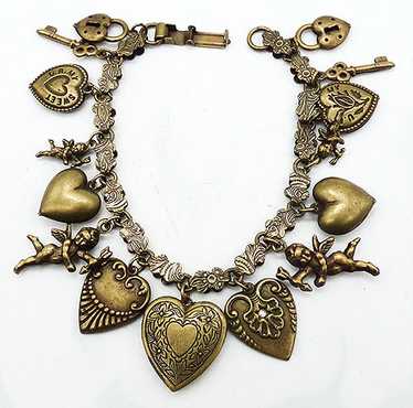 Pididdly Links Sweetheart Charm Bracelet - image 1