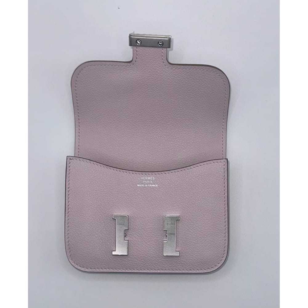 Hermès Constance Slim leather wallet - image 3