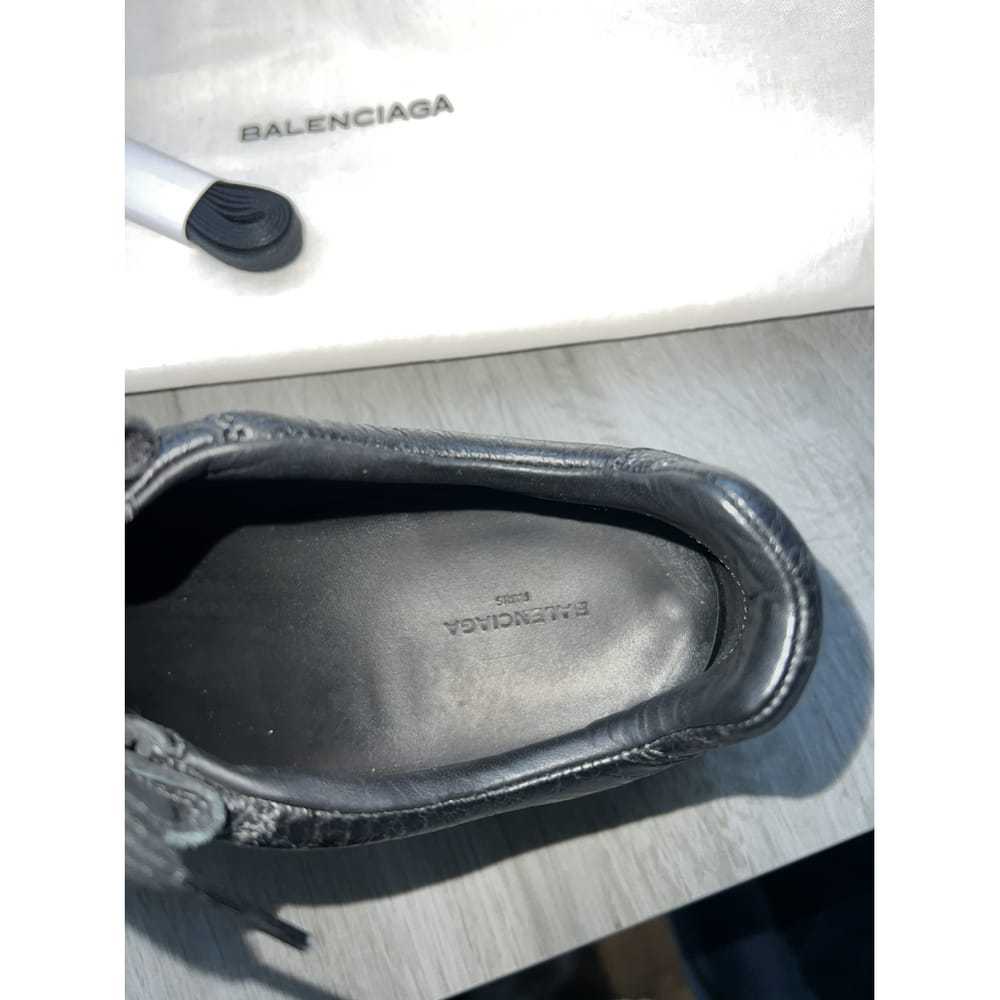 Balenciaga Arena leather low trainers - image 4