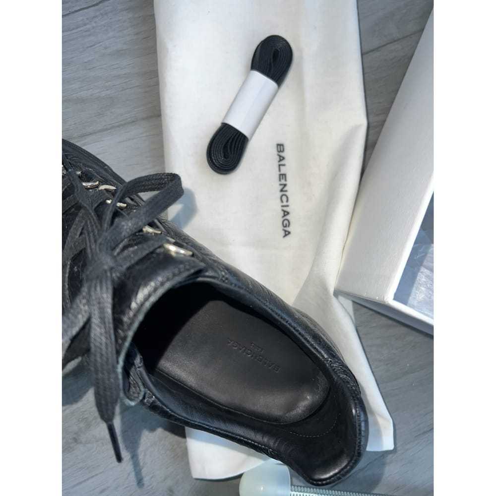 Balenciaga Arena leather low trainers - image 5
