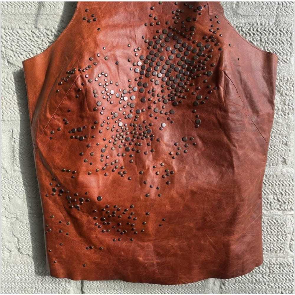 Plein Sud Leather vest - image 11