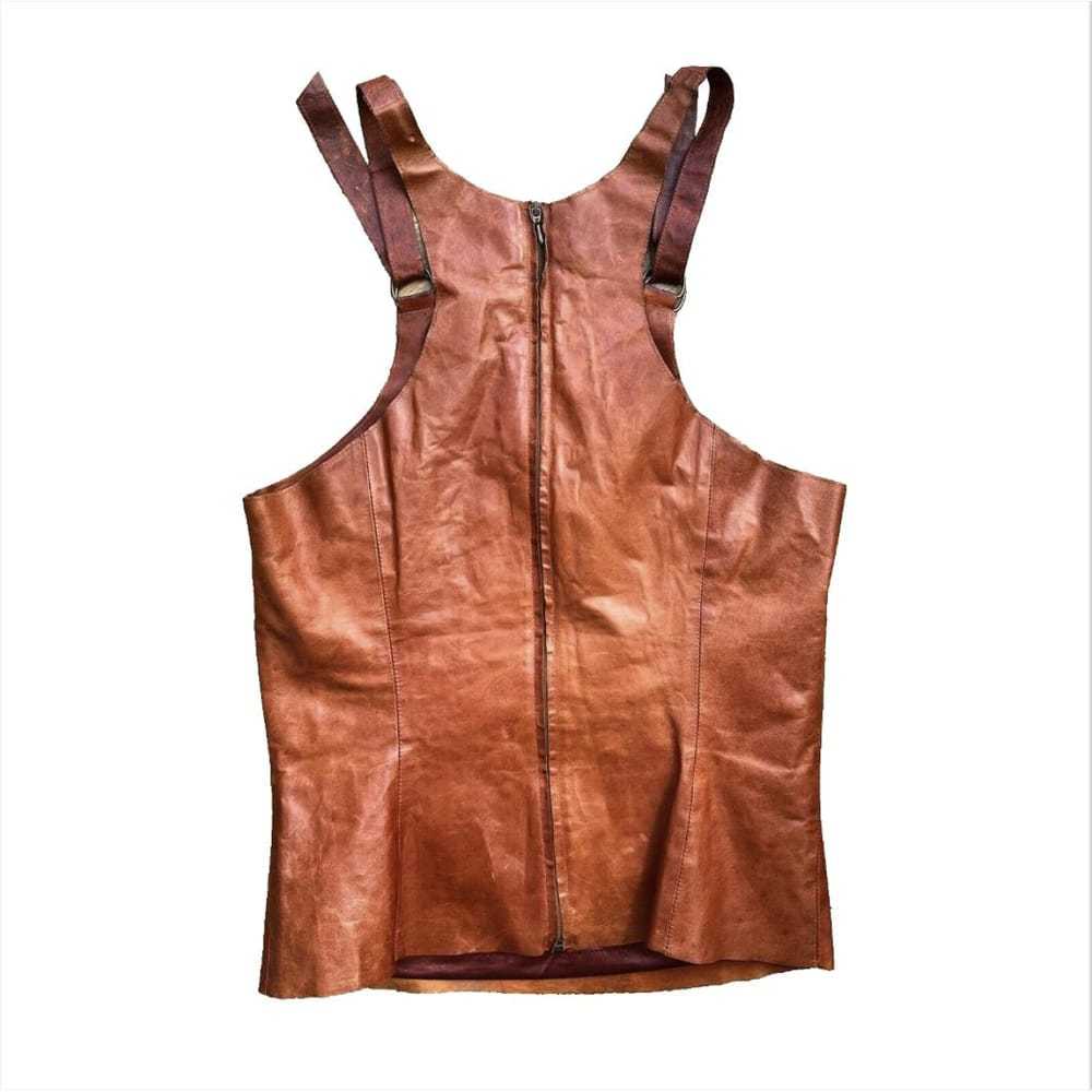 Plein Sud Leather vest - image 2