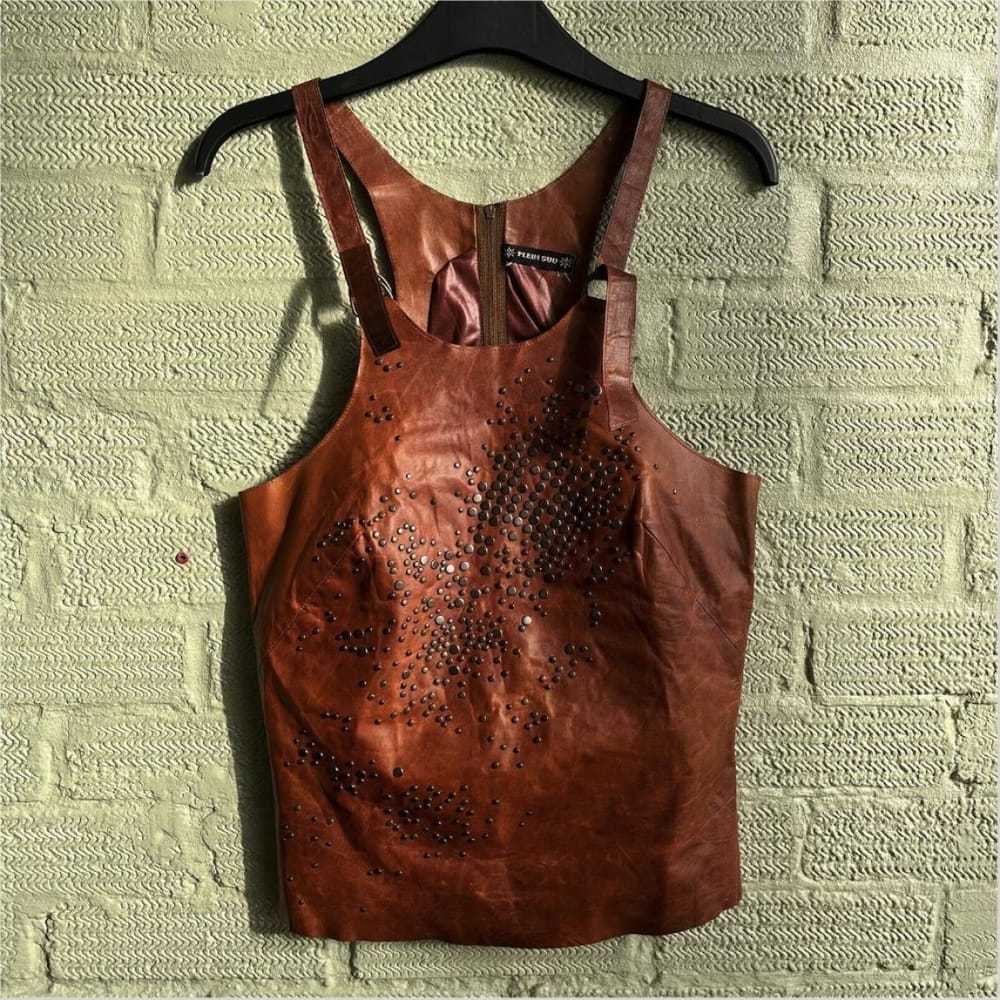 Plein Sud Leather vest - image 8
