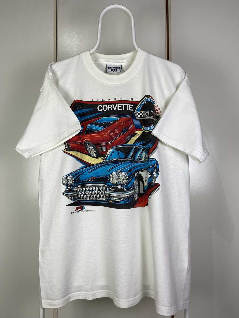 Corvette × Lee × Vintage Vintage 90s Lee Chevrole… - image 1