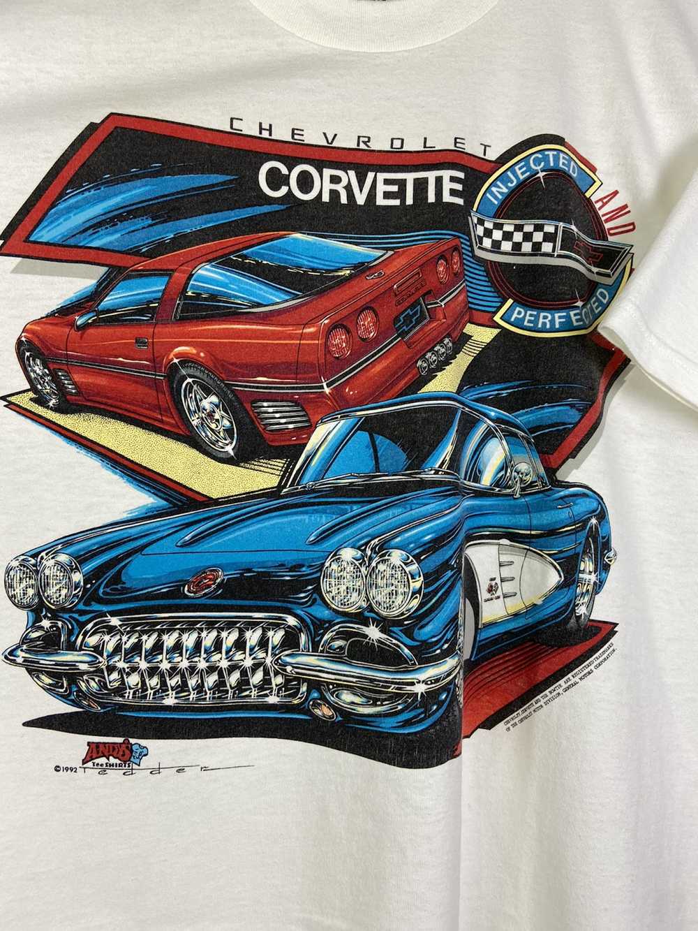 Corvette × Lee × Vintage Vintage 90s Lee Chevrole… - image 2