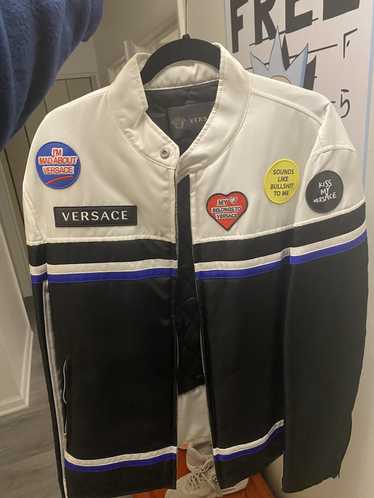 Versace Nylon Biker Jacket