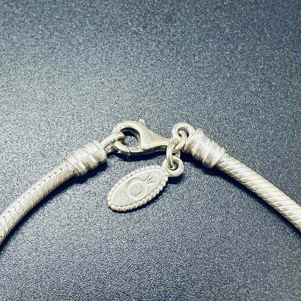 *RARE* Retired Pandora bracelet - lobster claw cl… - image 5