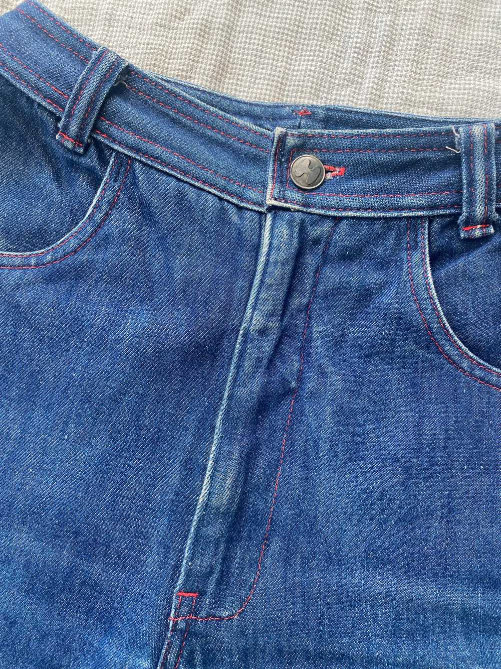 1980s Halston III Straight Leg Jeans - image 9