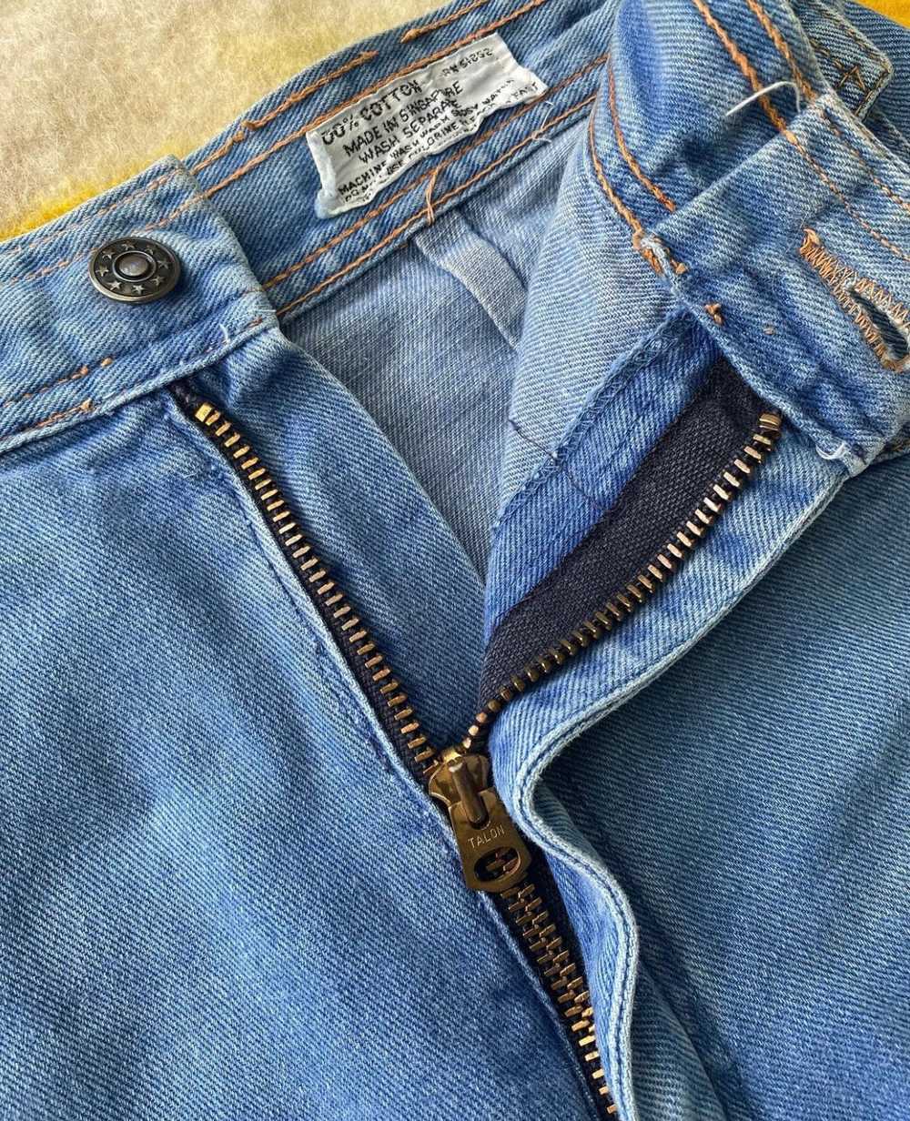 1970s Renard wide leg jeans 25" waist - image 6