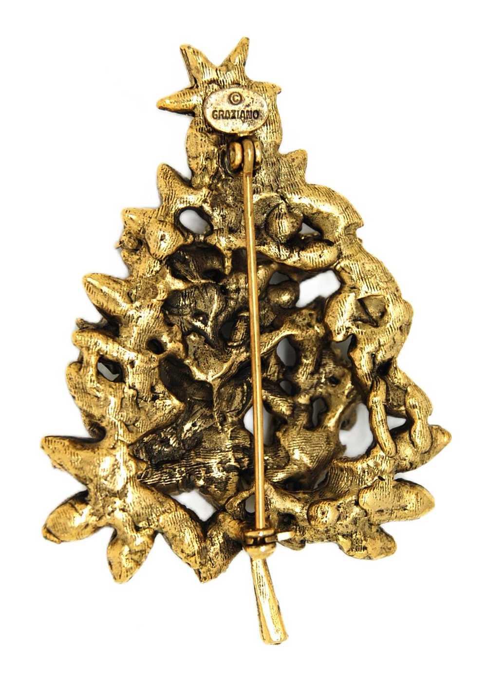 Graziano Triple Angel Holiday Christmas Tree Vint… - image 2