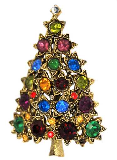 Pakula Star Christmas Tree Figural Vintage Holiday