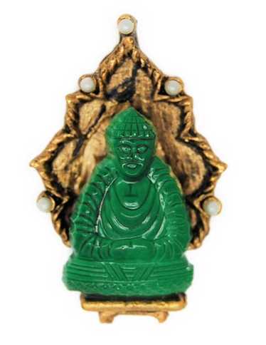 Ambassador Temple Buddha Meditation Vintage Figura