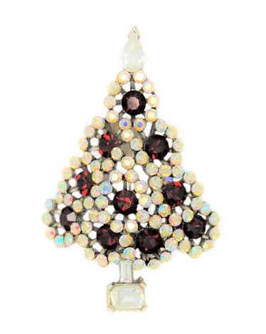 Lisner AB Sparklers & Ruby Red Ornaments Christmas