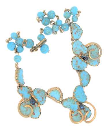 Jewels by Julio Marner Heart-Shaped Blue Petals Vi