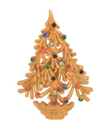 Mylu Branchy Christmas Tree Pot Vintage Figural Br