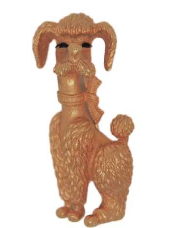 Boucher Standard Poodle Vintage Costume Figural P… - image 1