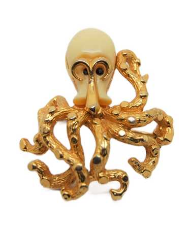 D'Orlan Celluloid Octopus Vintage Figural Costume… - image 1