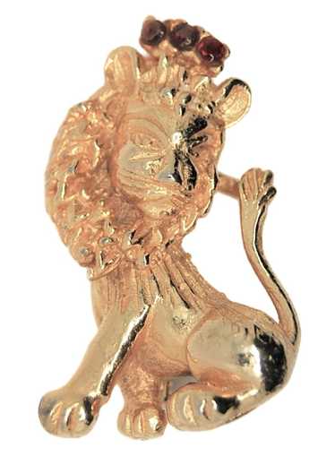 Vogue Lion King Royal Ruby Crown Vintage Figural B