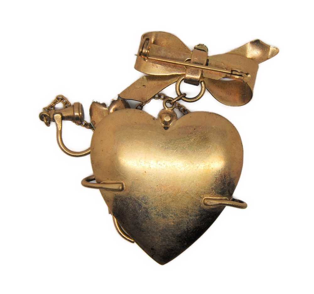 Longcraft Copper & Brass Telephone Lady Dangling … - image 2