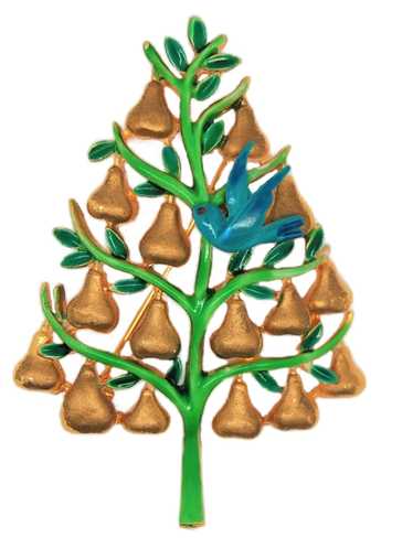 Cadoro Partridge Pear Tree Christmas Holiday Figur