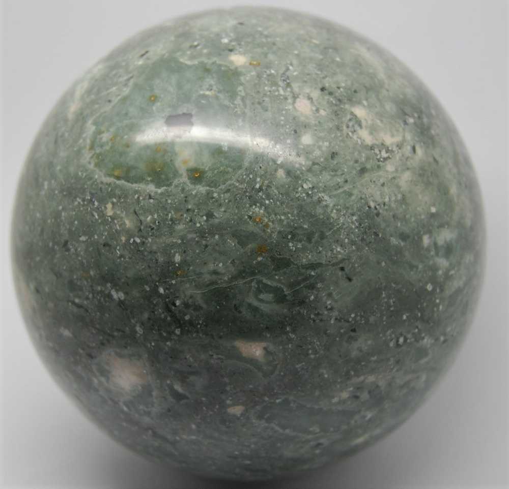 Sphere - Serpentine Quartz from Pacific Northwest… - image 3