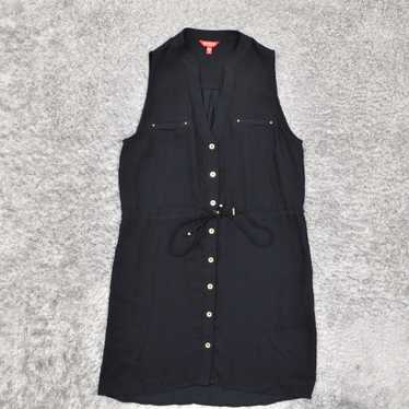 Guess Women's Size M Sheath Dress  Black Short Ca… - image 1