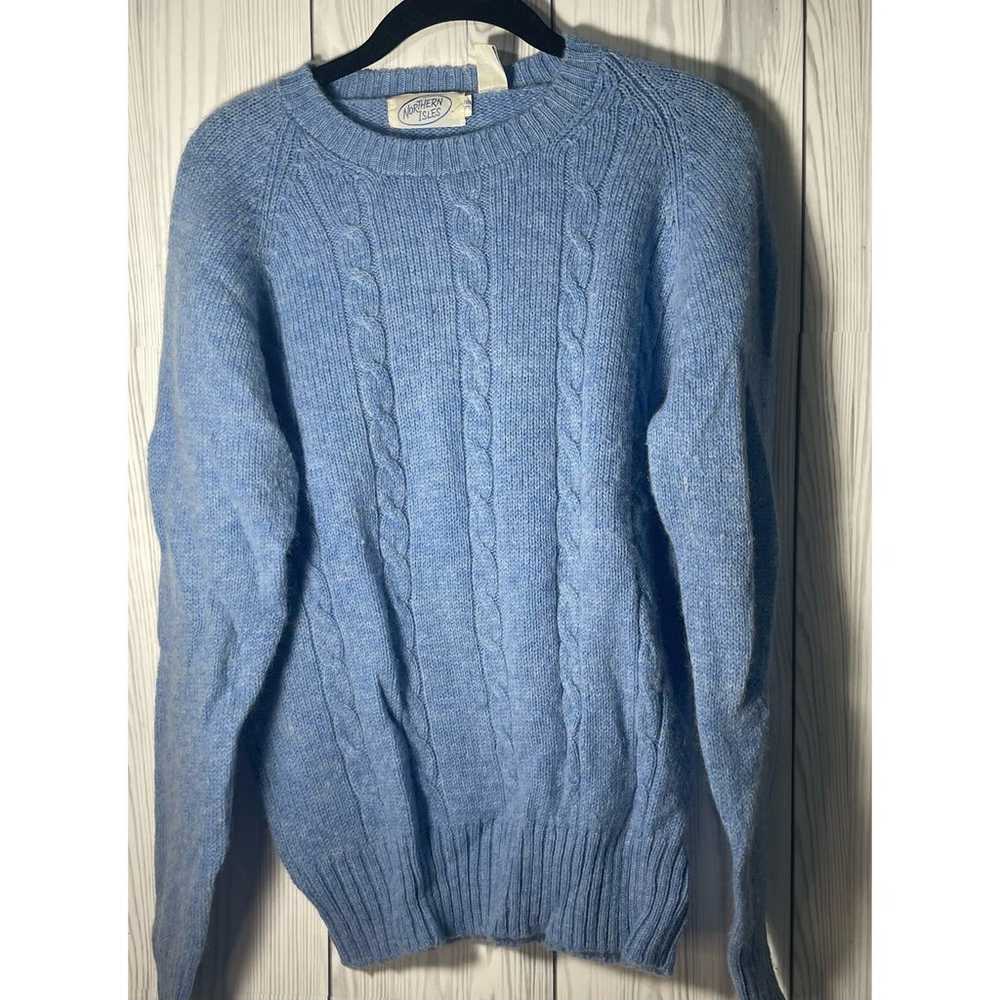 Vintage 1980s Northern Isles New Zealand Wool Cab… - image 2