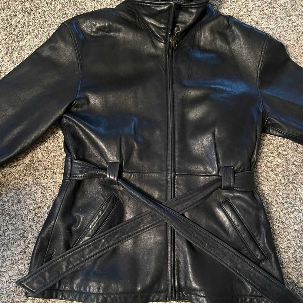 Vintage Leather Limited leather jacket with therm… - image 1