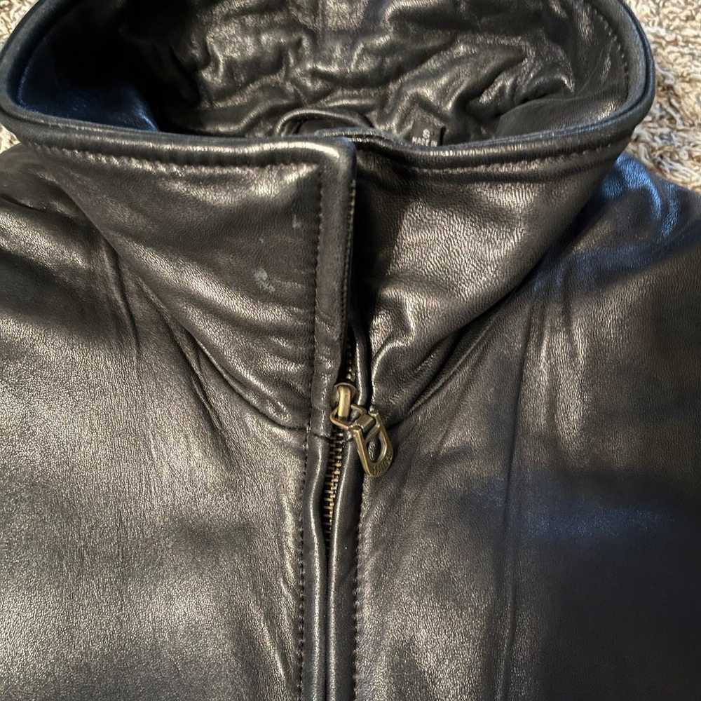 Vintage Leather Limited leather jacket with therm… - image 3