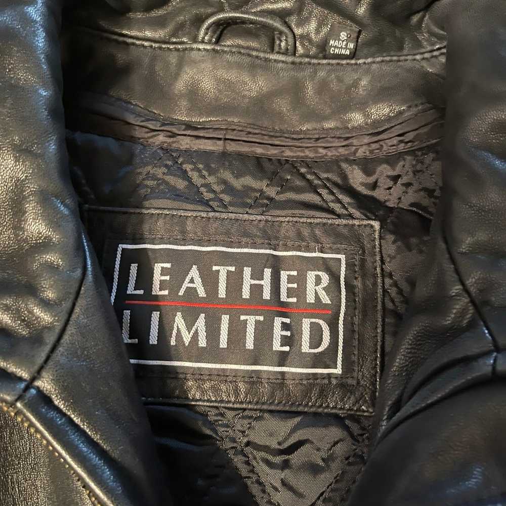 Vintage Leather Limited leather jacket with therm… - image 4