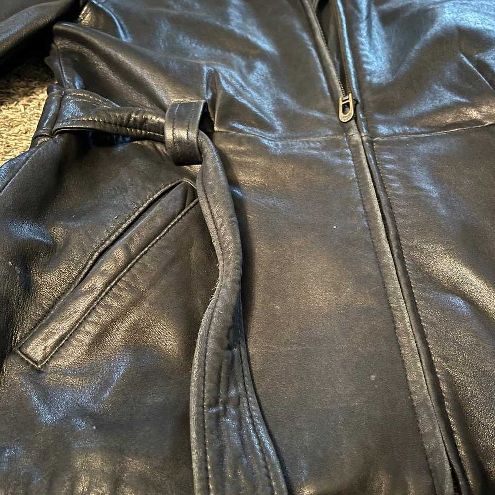 Vintage Leather Limited leather jacket with therm… - image 6