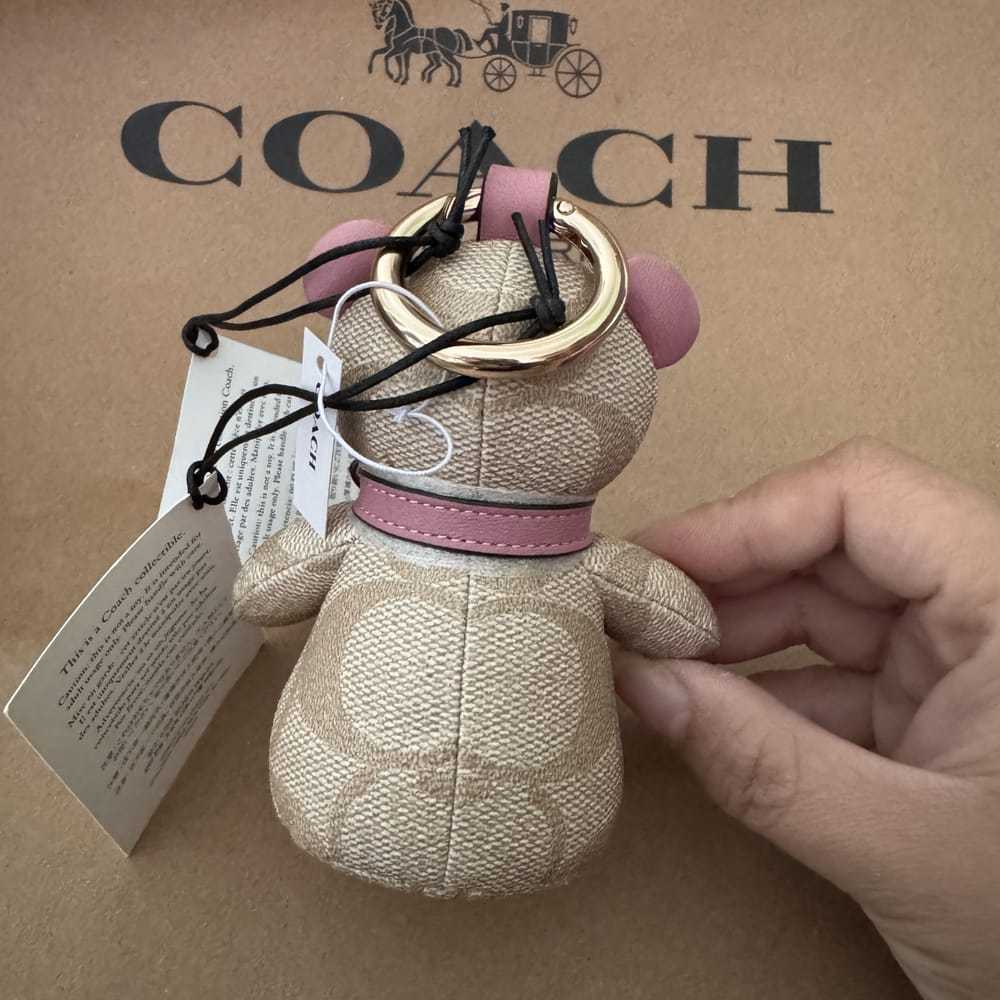 Coach Leather bag charm - image 3