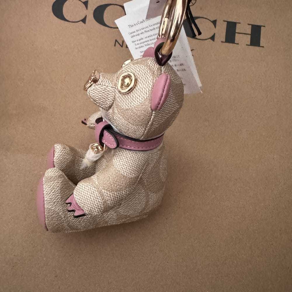 Coach Leather bag charm - image 5