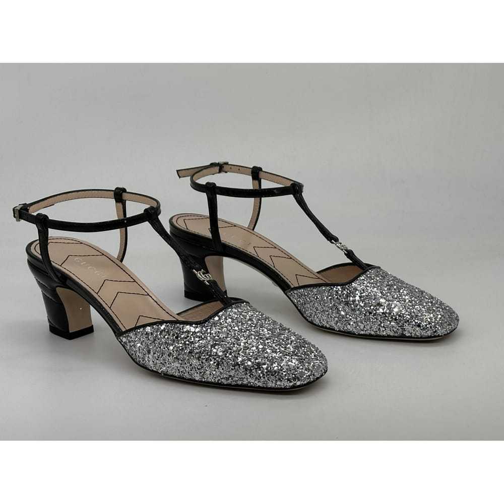 Gucci Marmont glitter sandal - image 7