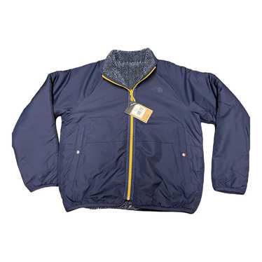 BLDWN Decker Regular Fit Water Repellent Full Zip offers Jacket In Navy Size Medium