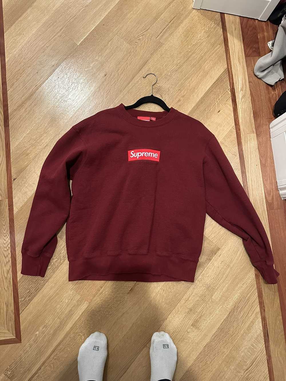 Supreme Supreme box logo crewneck (FW22) - image 1