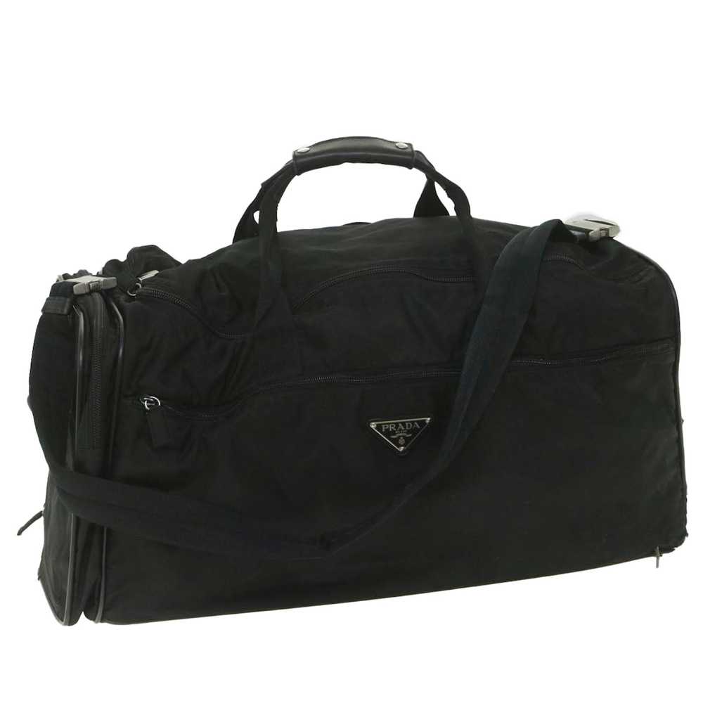 Prada PRADA Suitcase Nylon 2way Black Auth 58919 - image 1