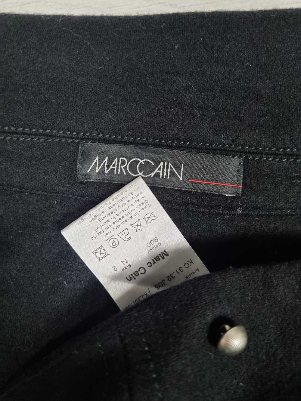 Marc Cain Women's Black Wool CASHMERE Button Blaz… - image 4