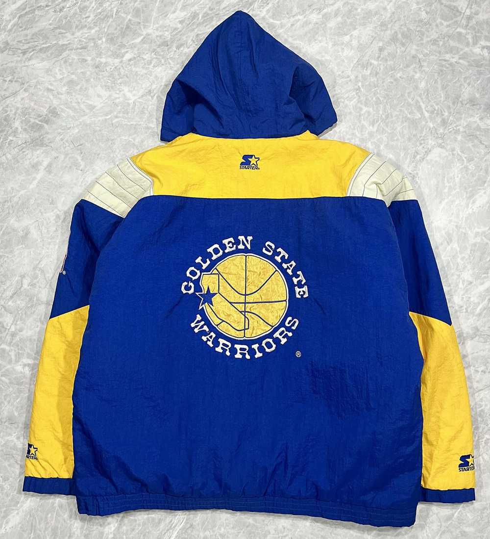 NBA × Starter × Vintage VTG 90s NBA GOLDEN STATE … - image 1