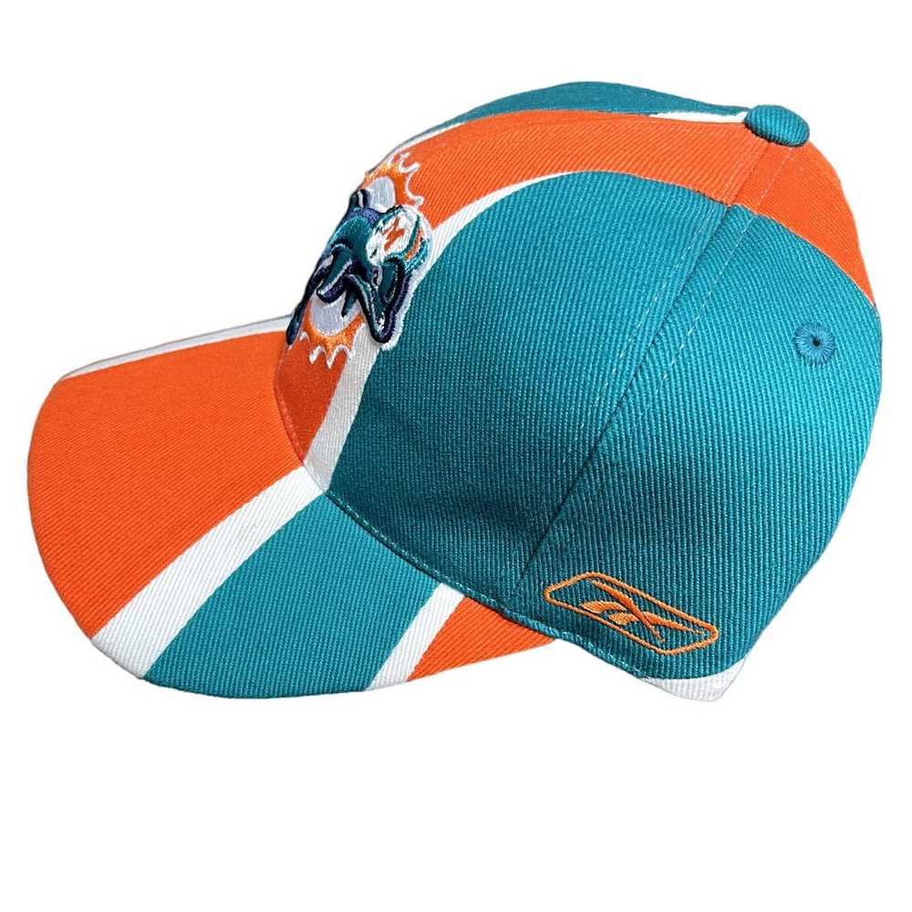 Reebok Miami Dolphins Reebok Strapback Hat NFL Fo… - image 5