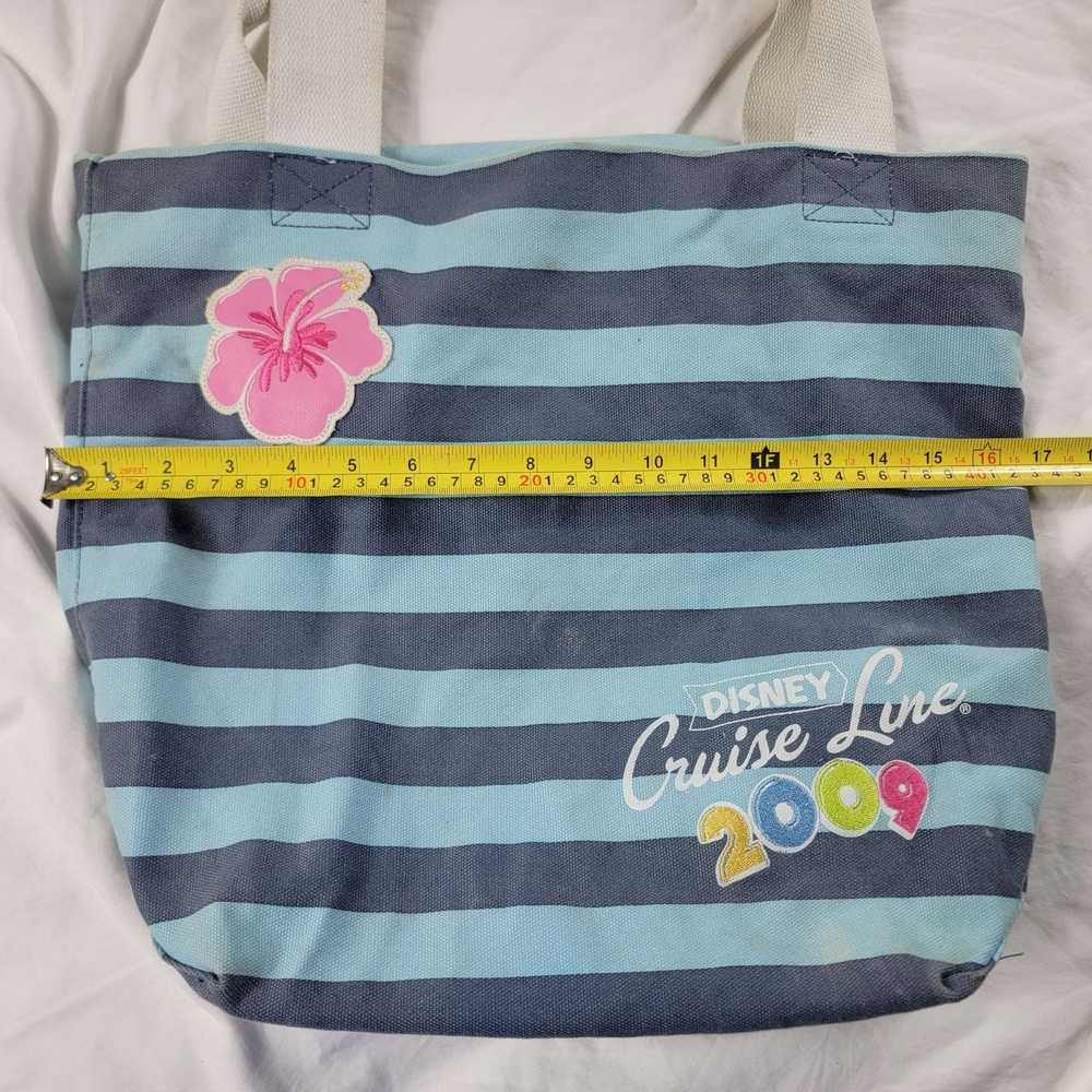 Disney Disney Cruise Line 2009 Floral Stripped Ha… - image 9