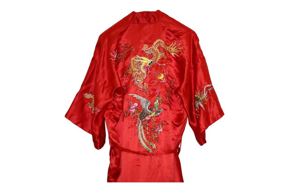 Kimono Japan Dragon × Phoenix Clothing × Vintage … - image 5