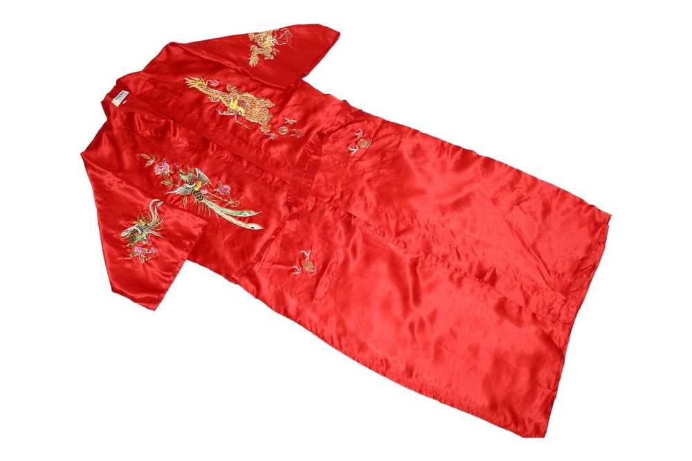 Kimono Japan Dragon × Phoenix Clothing × Vintage … - image 8