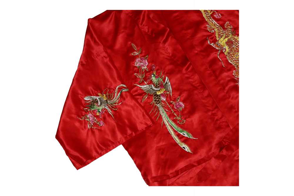 Kimono Japan Dragon × Phoenix Clothing × Vintage … - image 9