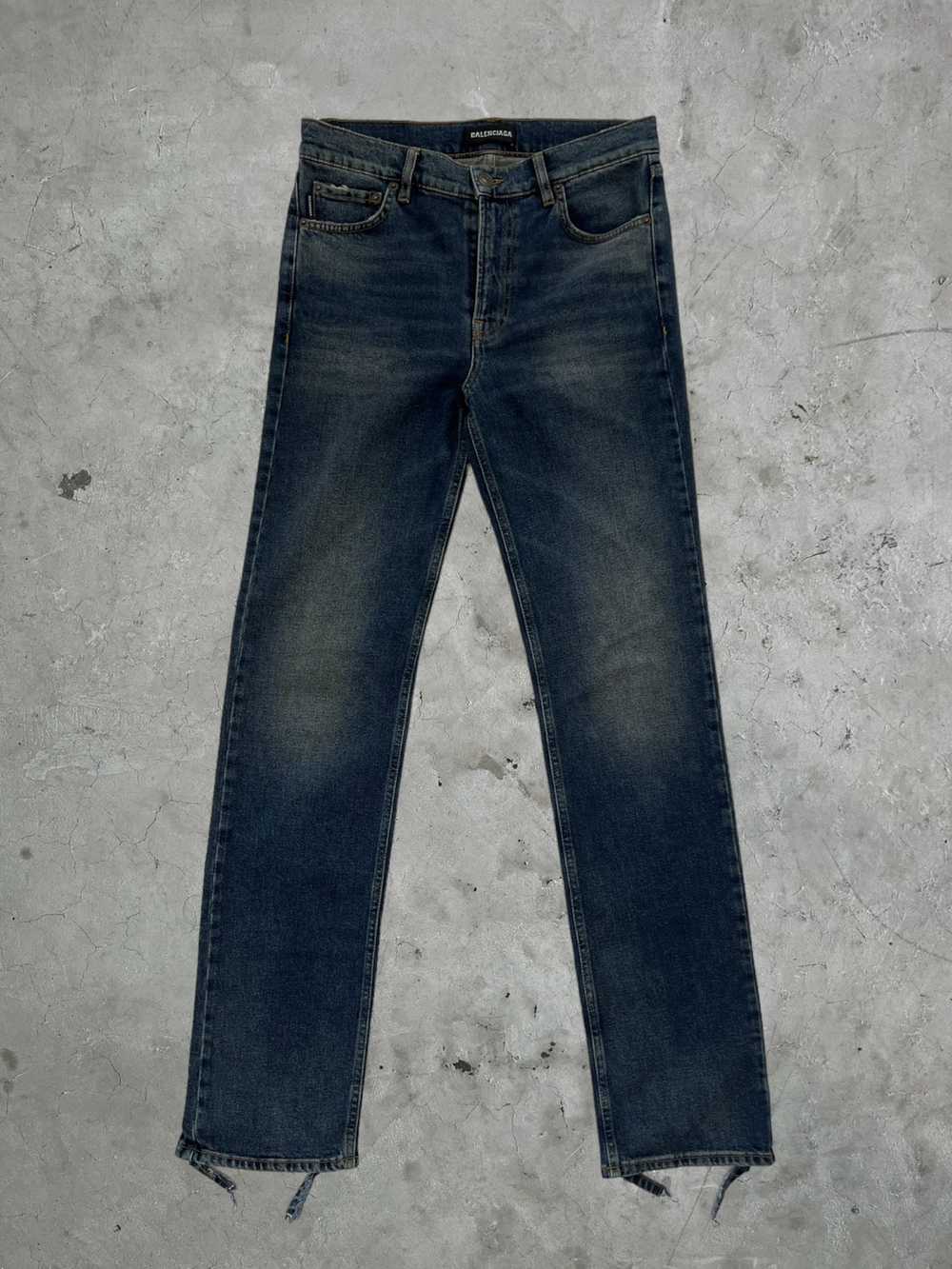 Balenciaga Balenciaga Distressed Jeans - image 1